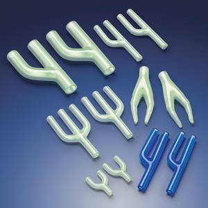Dip-Molded Plastisol Y Connectors from Qosina-Image