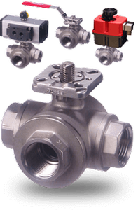 33D Series 3-Way Multiport Ball Valves-Image