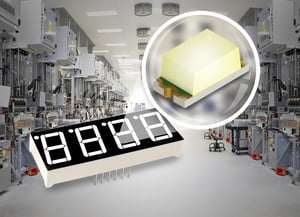 New High-Reliability 1608-Size White Chip LED -Image