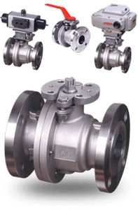 Actuated Flanged Ball Valve-Image