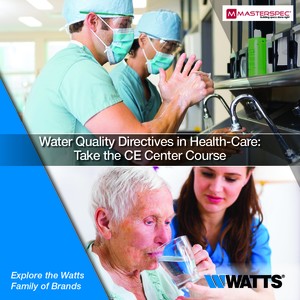 Water Quality in Health-Care: Take Our CE Course-Image