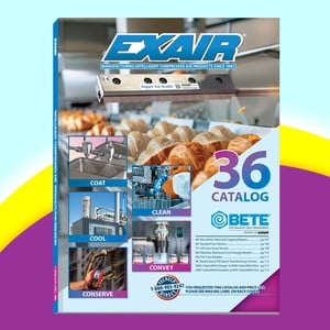 EXAIR’s New Catalog 36 Now Offers BETE Products -Image