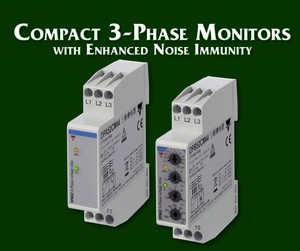 Compact 3-Phase Monitors w/Enhanced Noise Immunity-Image