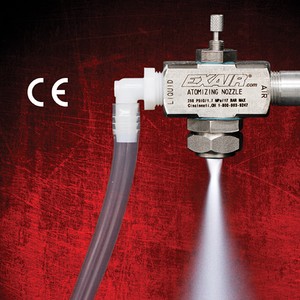 Large Siphon Fed Spray Nozzle Coats & Cools!-Image
