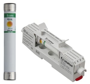 Littelfuse 1500 V Solar Fuse & Holder (35 to 60 A)-Image