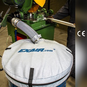 EXAIR's Drum Cover Keeps Bulk Material Contained -Image