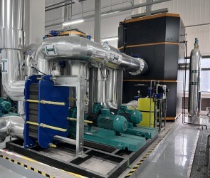 Immersed Electrode Hot Water Boiler Zero Emissions-Image