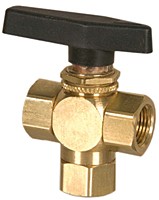 Metal Three-Way Ball Valves-Image