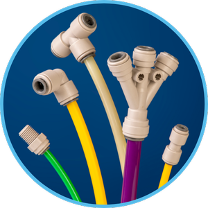 Plastic Push-to-Connect Fittings for Rigid Tubing-Image