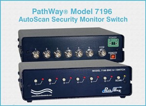 BNC AutoScan Security Monitor Switch w/USB Remote-Image