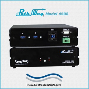 New USB 3.0 Switch, Compatible w/ Hi-Speed Devices-Image