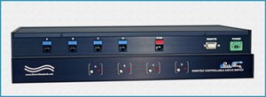 M7424 RJ45 A/B/C/D Switch w/Serial Remote-Image