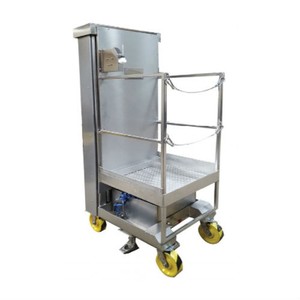 Stainless Steel Air Powered Manlift-Image