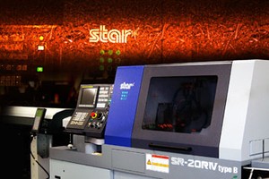 9-Axis Precision CNC Swiss Type Automatic Lathe-Image