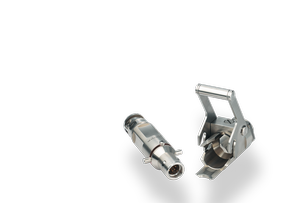 Self latching connectors for nuclear environments.-Image