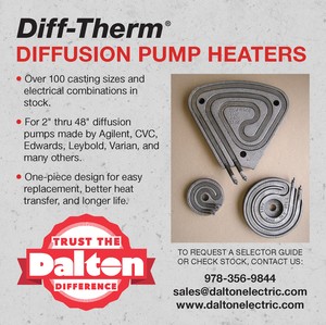 DIFF-THERM® Vacuum Diffusion Pump Platen Heaters-Image