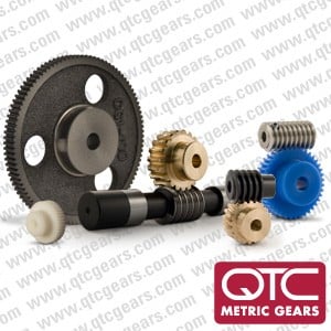 Worm Gears & Worm Wheels from QTC Metric Gears-Image