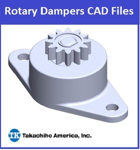 Rotary Dampers - Specs & CAD Files available-Image