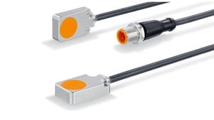 Inductive sensor in flat pack design with IO-Link-Image