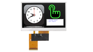 TFT LCD Display Module,RGB interface ,4.3" -Image