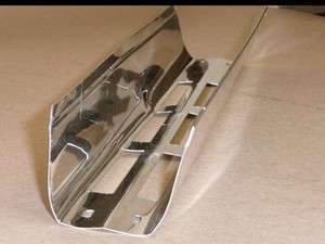 Roll formed aluminum light reflector-Image
