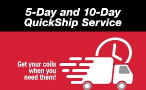 Get Your Coils When You Need them with QuickShip!-Image