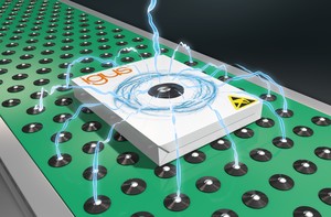 Electrostatically dissipative: ball transfer unit-Image