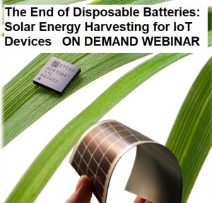 The End of Disposable Batteries? Energy Harvesting-Image