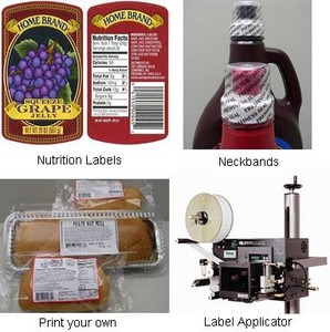 Labels & Equipment for Food & Beverage Industry-Image