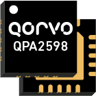 6 to 12 GHz 2.5 Watt GaN Driver Amplifier - QPA2598-Image