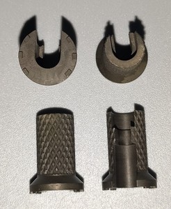 Custom Knurling D2 (AISI) machined prototype parts-Image