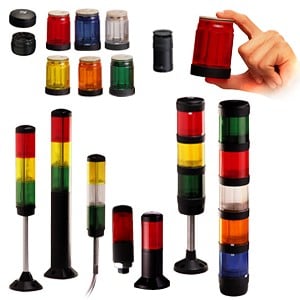 Stack Lights for Mfg Process Indication-Image