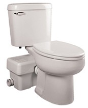 Macerating Toilet System...1.28 GPF-Image