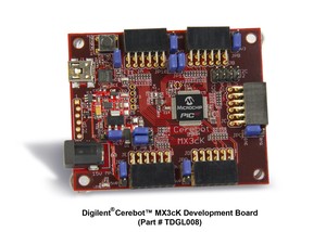 Microchip and Digilent® Unveil PIC32based Cerebot™-Image