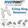 Crimp Ring Retainers (X-Washers)-Image