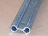 Roll formed galvanized electrical conductor bar.-Image