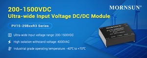 200-1500VDC Ultra-wide DC/DC Module PV15-29BxxR3-Image