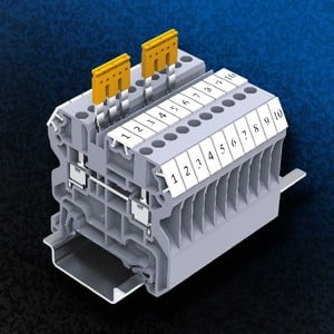 High Quality Screw Clamp Terminal Block CY Series-Image