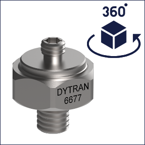 Convenient Sensor Mounting Base: 360° Orientation from Dytran by HBK