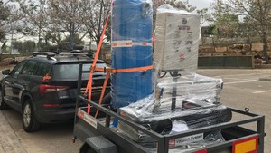Vacuum Pumps for a Hospital in Palestine-Image