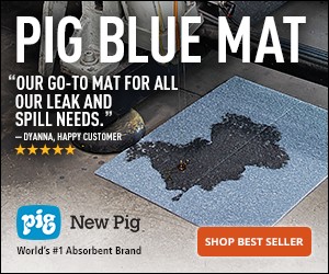 Pig Blue Mat From New Pig Corporation