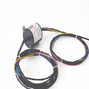 Working speed 300 rpm IP65 Waterproof slip ring-Image