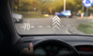 Characterizing the Effects of Windshields on HUDs-Image
