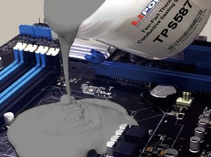 Liquid fluid thermally conductive sealing glue-Image