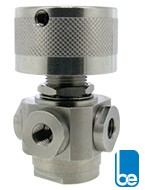 Four Port Stainless Steel Selector Ball Valve -Image