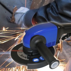 Turbine powers innovative 6-HP angle-grinder-Image