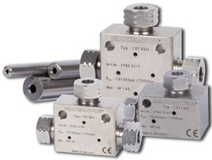 100,000 PSI Fittings and Tubing for Waterjet-Image
