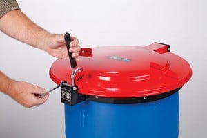 PIG® Latching Lid for 30-gallon Poly Drums-Image
