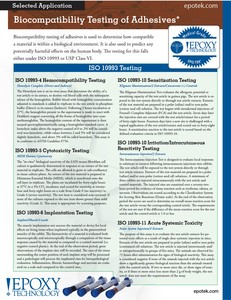 Biocompatibility Testing of Adhesives-Image