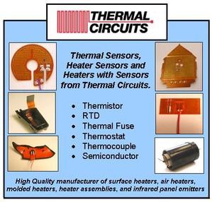Custom Etched-Foil Heaters + Temperature Sensors-Image